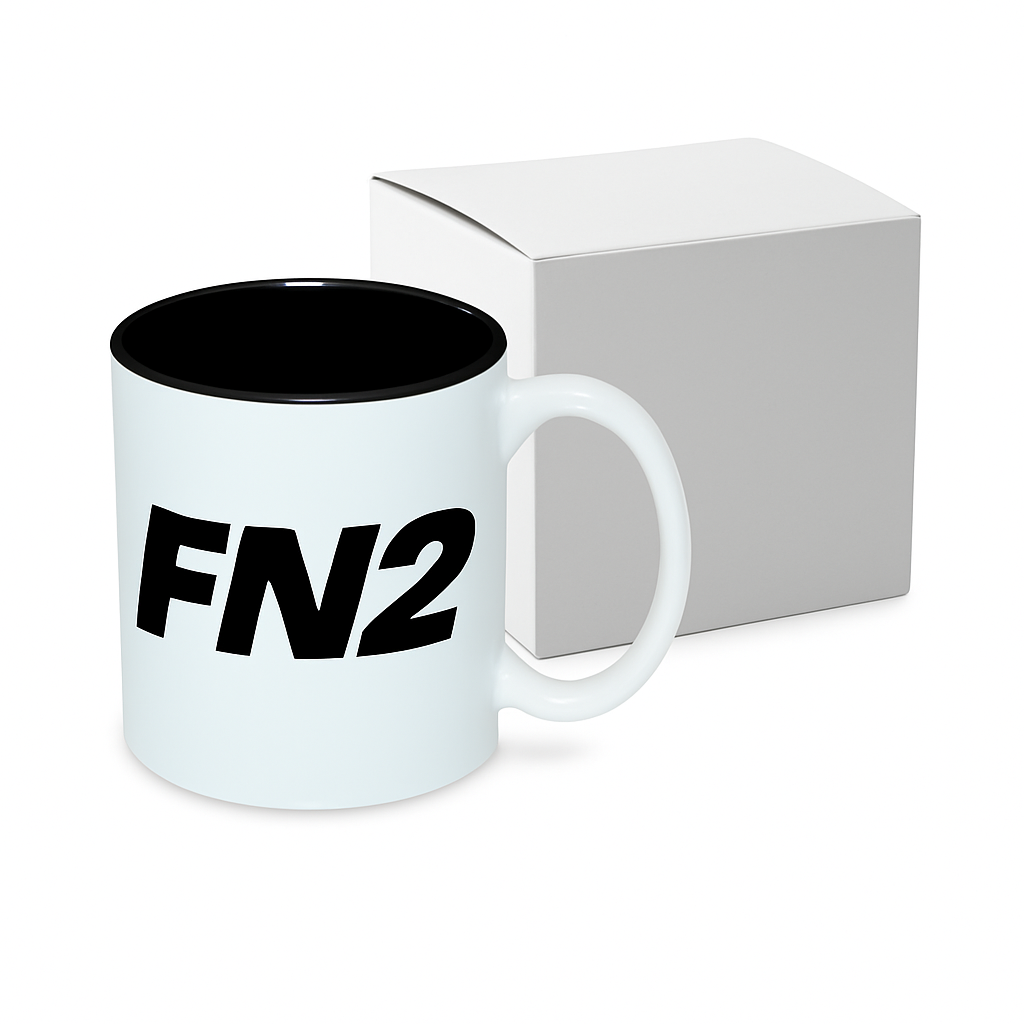Mug Honda Civic Black Noir + logo FN2