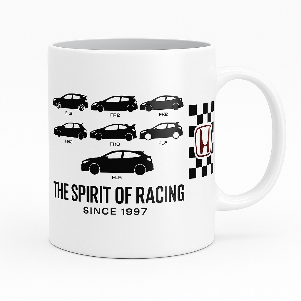Mug Honda Civic Type R Spirit of racing