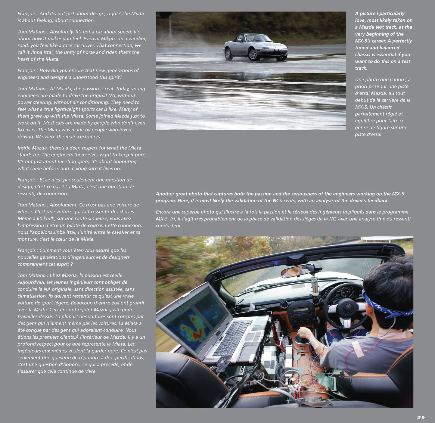 Le livre livre "Une Vie en MX-5" + cadeaux