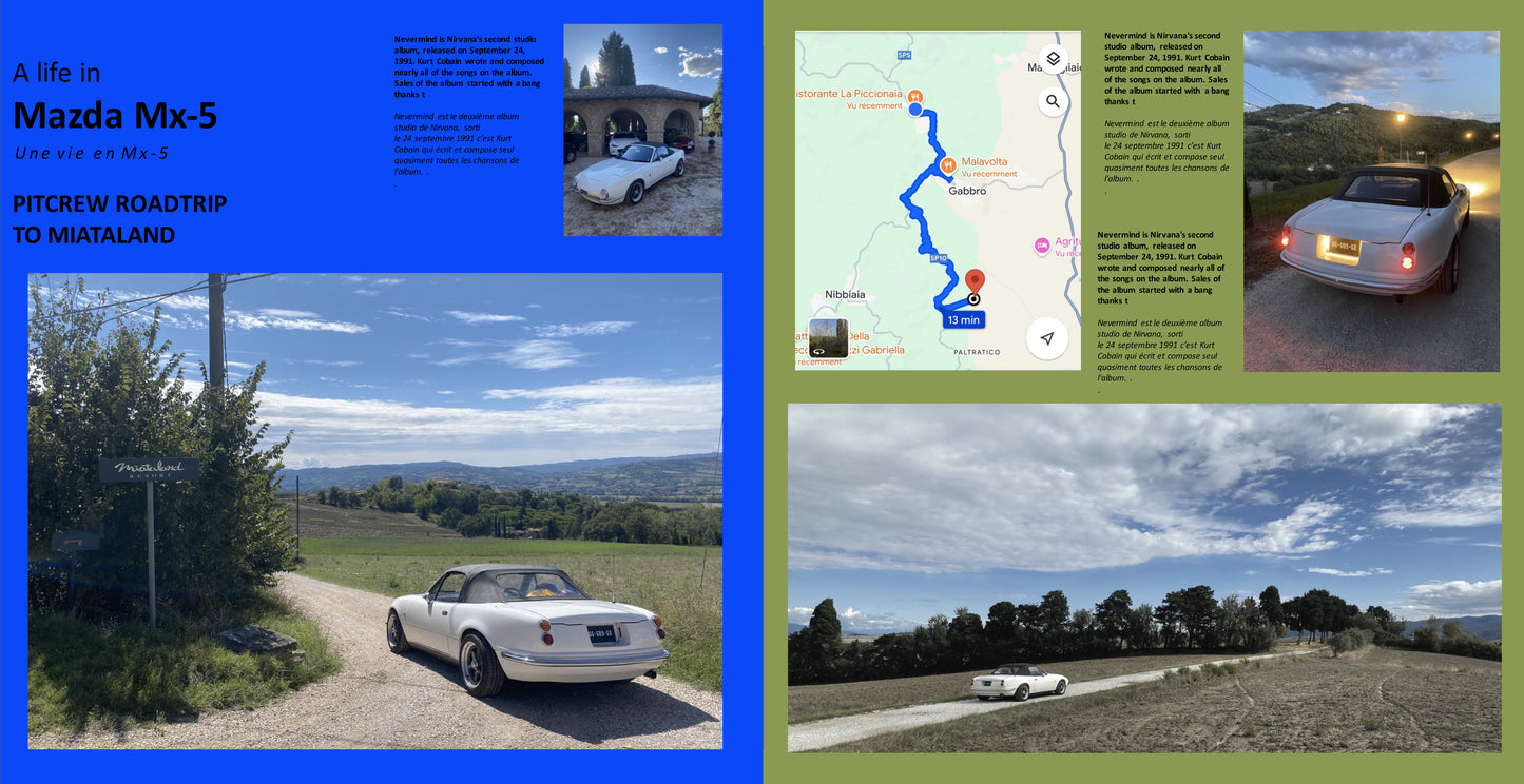 Le livre livre "Une Vie en MX-5" + cadeaux