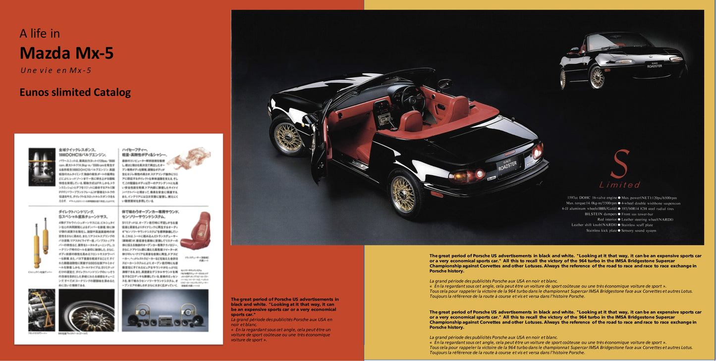 Le livre livre "Une Vie en MX-5" + cadeaux