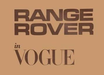 Le Range Rover « Vogue » comme dans le magazine ?