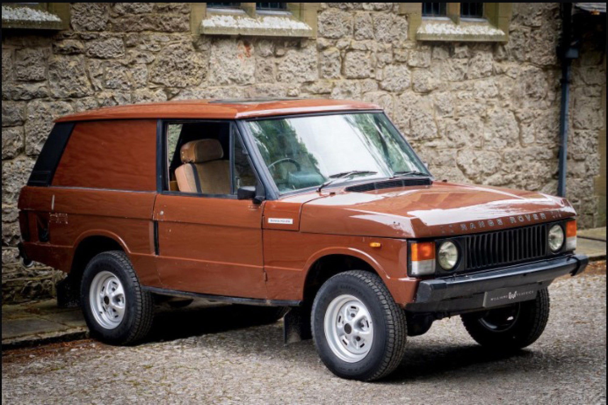 Un Range Rover Classic et utilitaire au service secret de sa majesté ...