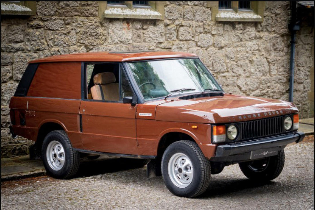 Un Range Rover Classic et utilitaire au service secret de sa majesté 