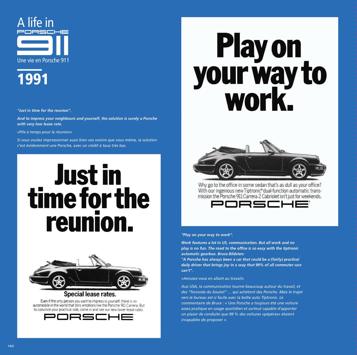 Le livre " Une Vie En Porsche 911 " + 6 posters A4 et 3 posters A3