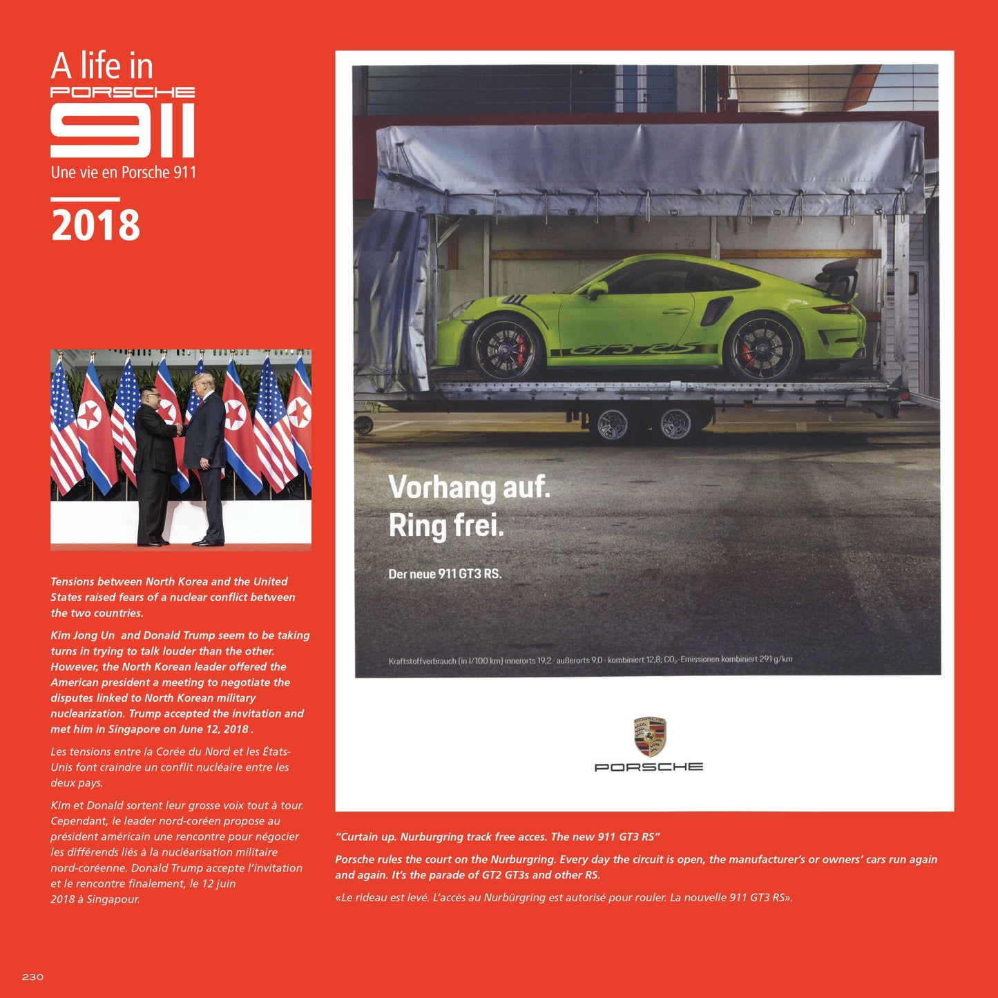 Le livre " Une Vie En Porsche 911 " + 6 posters A4 et 3 posters A3