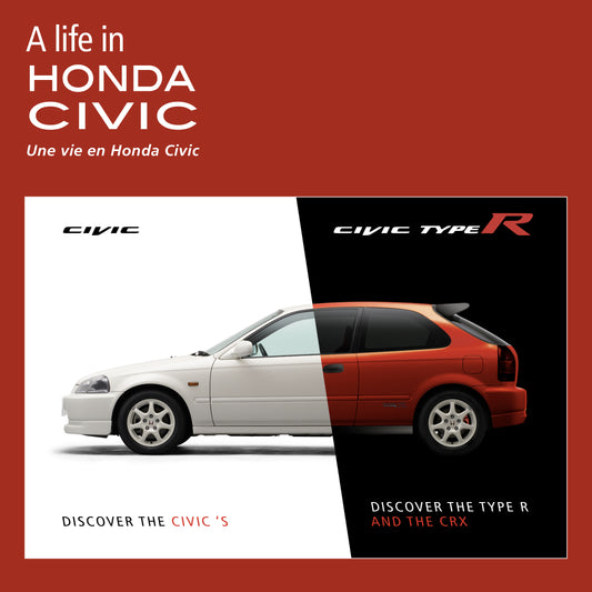 le livre sur les honda civic en particulier type r the book 