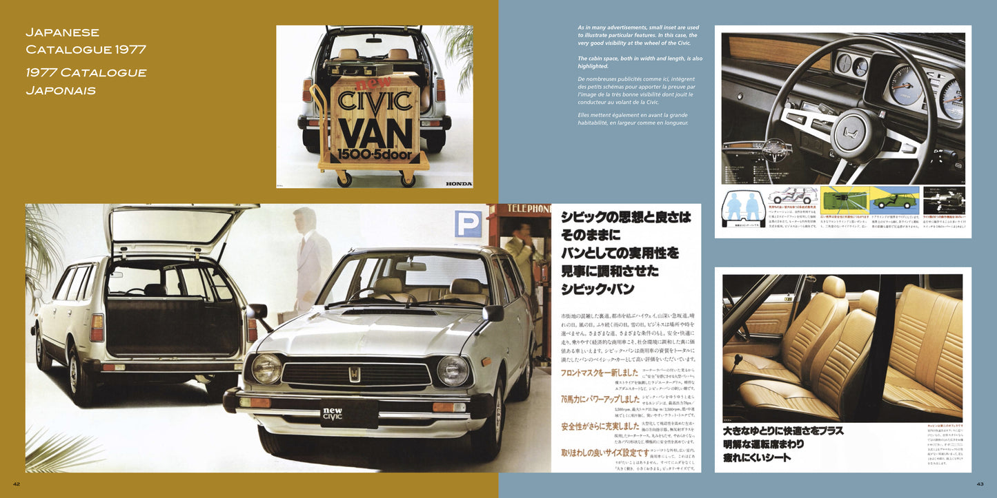 A Life In Honda Civic the book + gifts Une Vie En Honda Civic