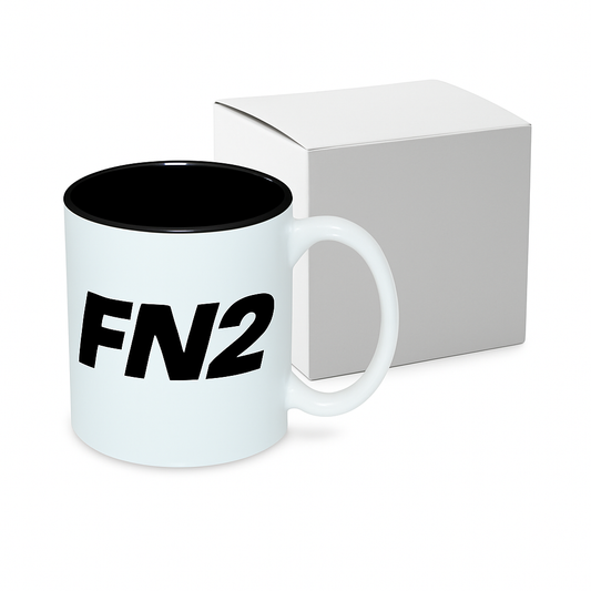 Mug Honda Civic Black Noir + logo FN2