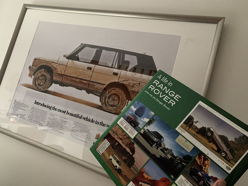 Load video: a lide in range rover book