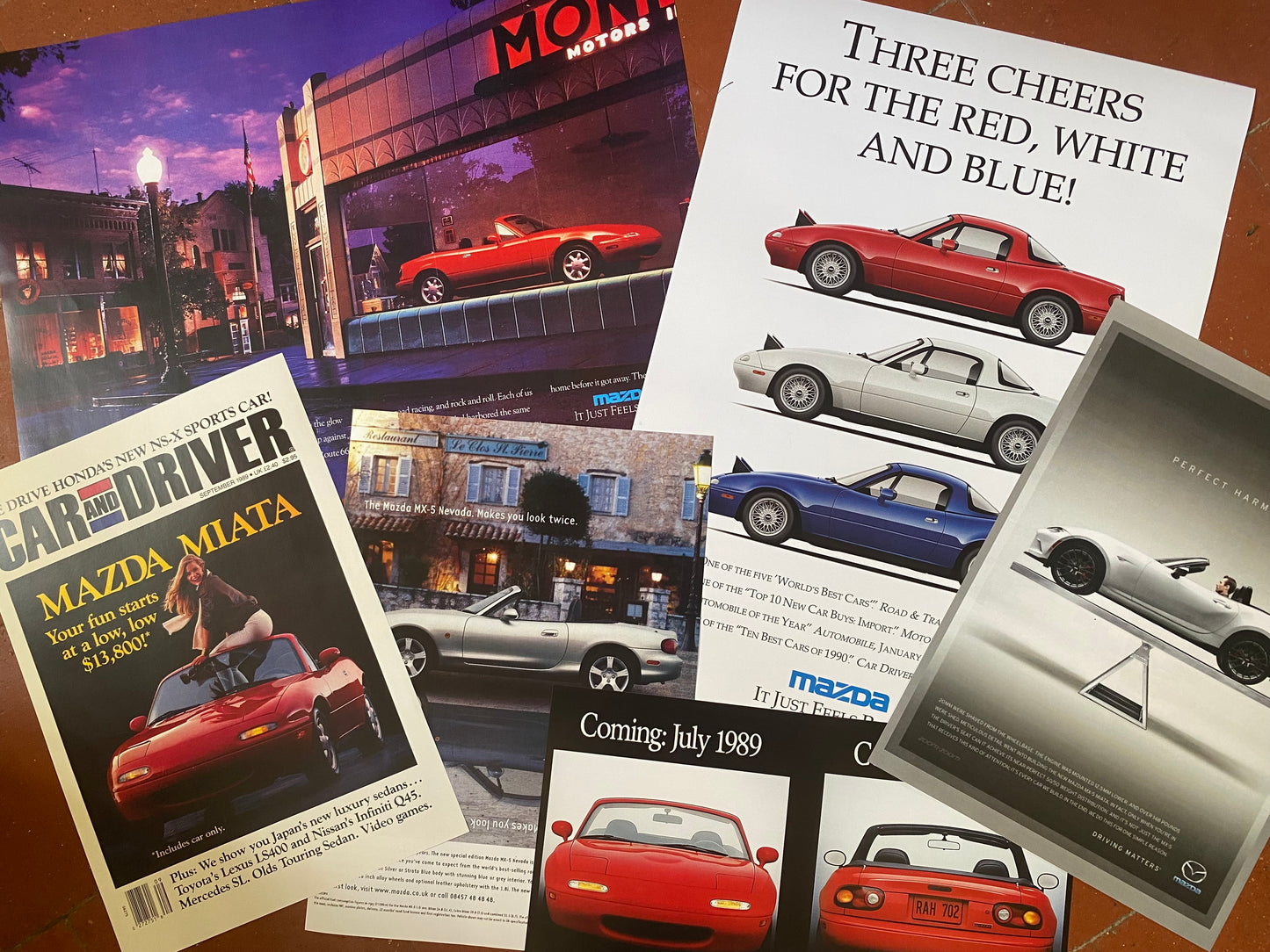 Le livre livre "Une Vie en MX-5" + cadeaux + livraison gratuite