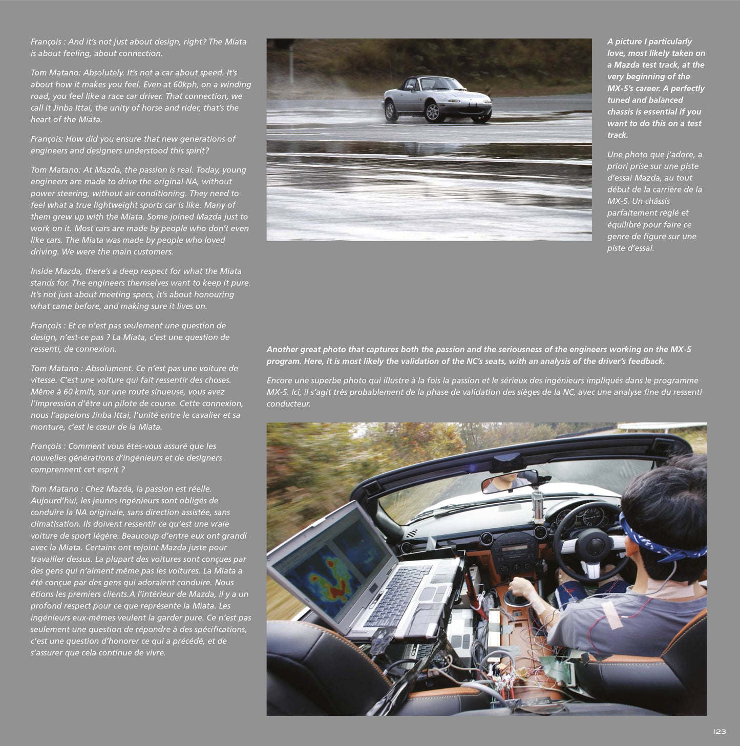 The book "A Life in an MX-5" + gifts
