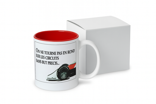 Mug McLaren Honda MP4/4 red rouge