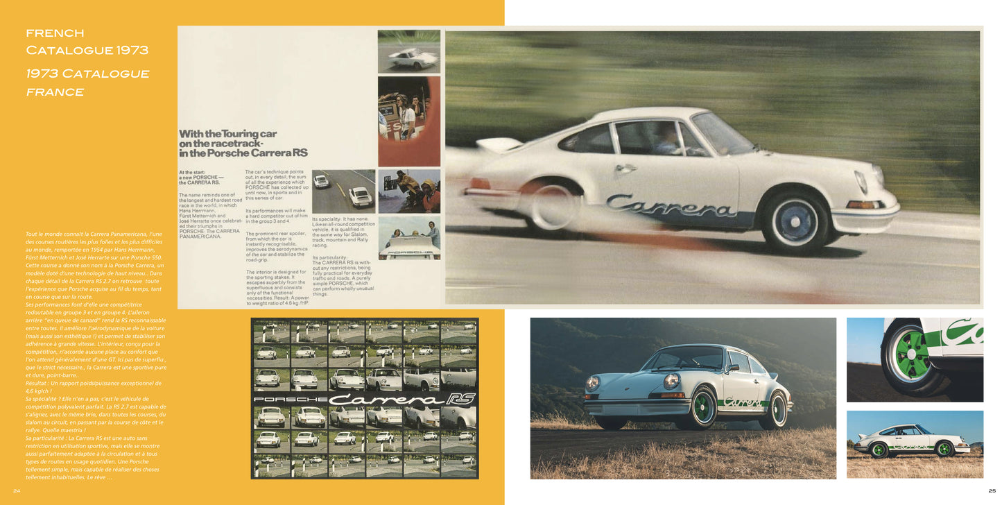 Le livre " Une Vie En Porsche 911 " + 6 posters A4 et 3 posters A3 