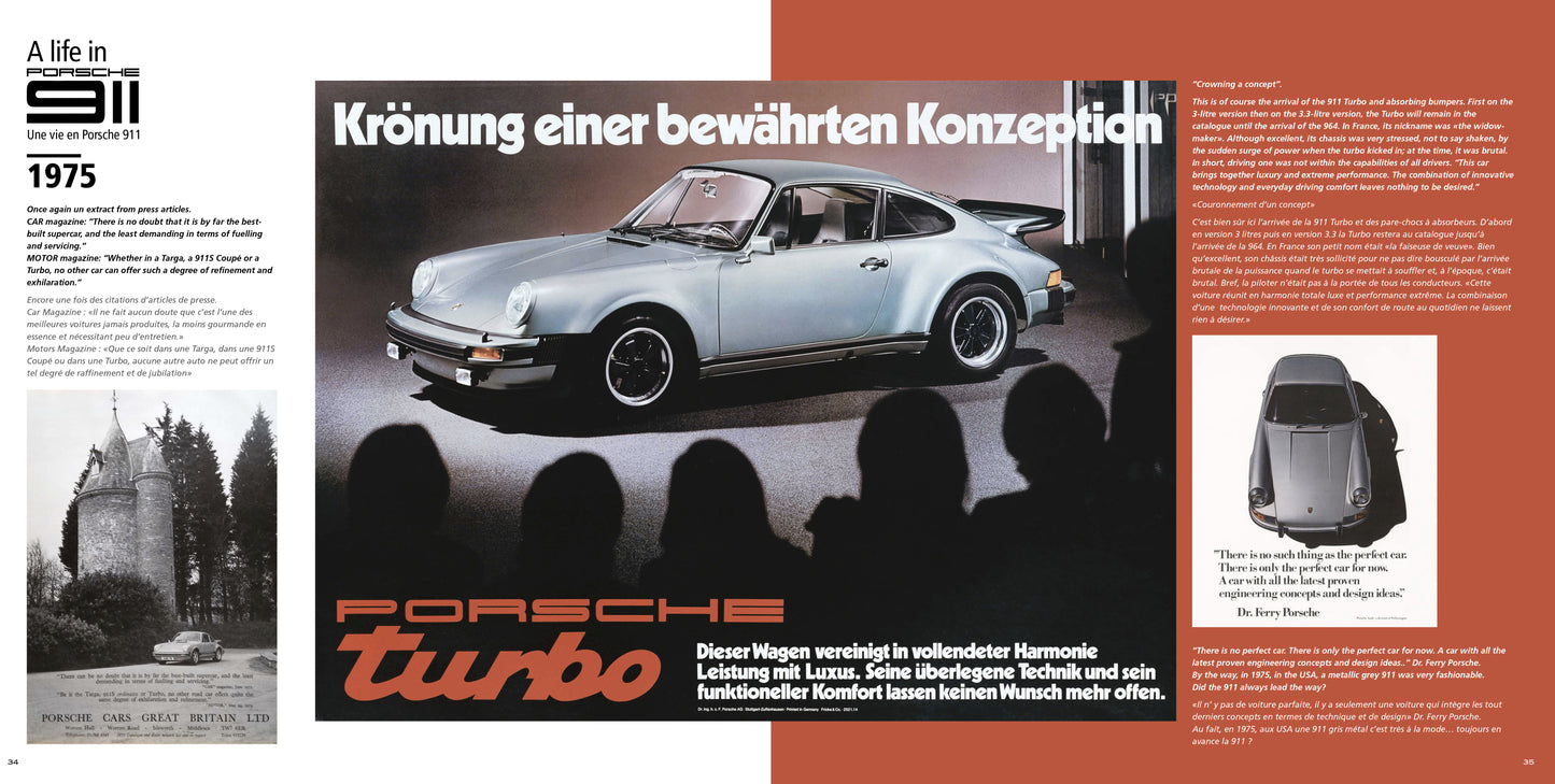 The book "A Life In Porsche 911" + 9 posters gift