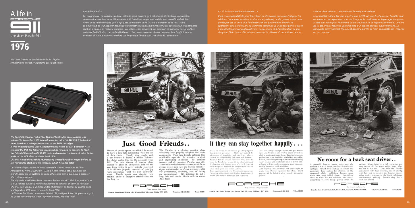 Special RETROMOBILE  "A Life In Porsche 911" + 10 B&W posters + free shipping