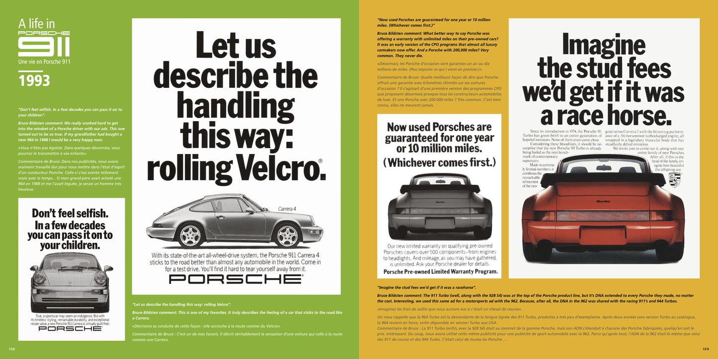 Special RETROMOBILE  "A Life In Porsche 911" + 10 B&W posters + free shipping