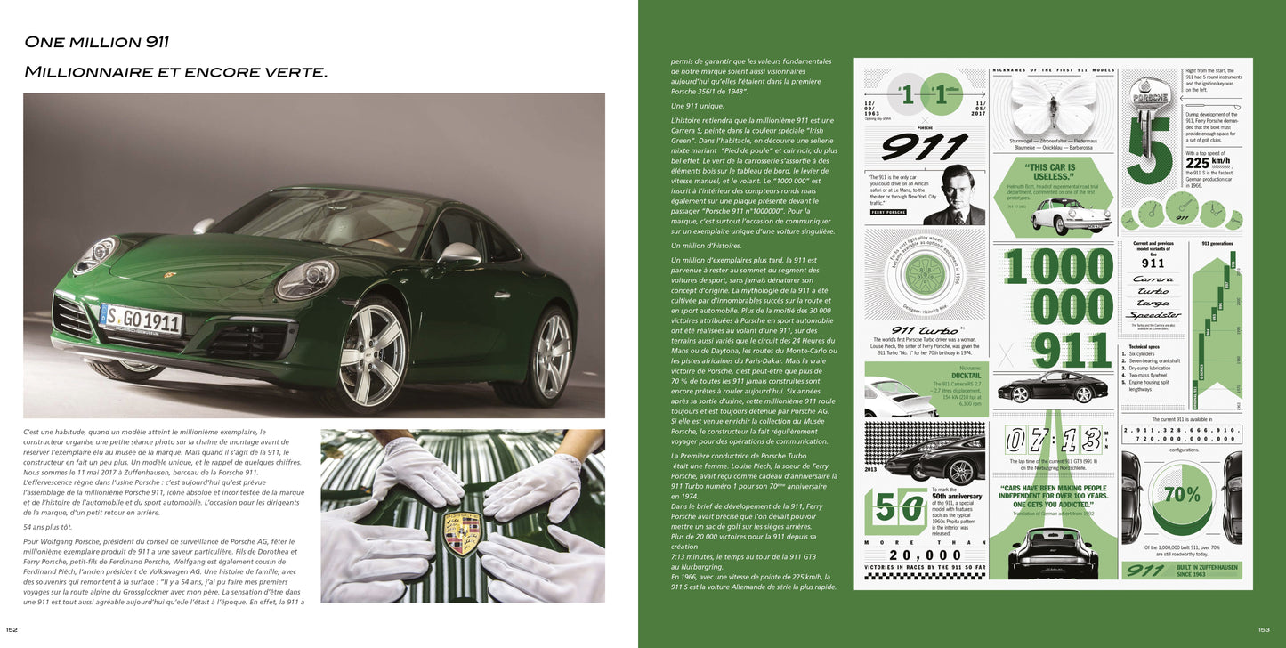 Le livre " Une Vie En Porsche 911 " + 6 posters A4 et 3 posters A3