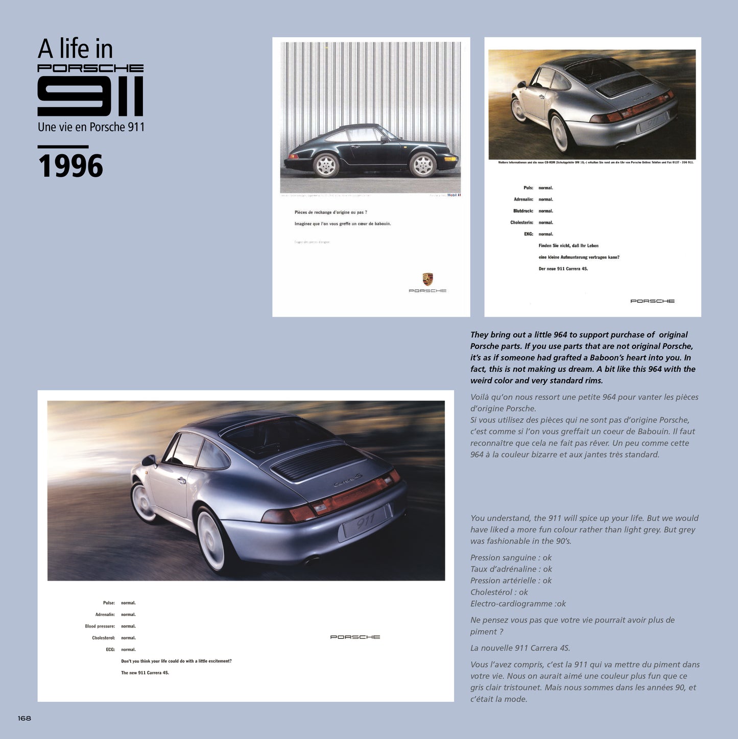 The book "A Life In Porsche 911" + 9 posters gift