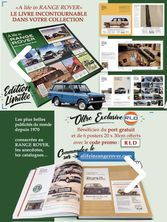 Offre RLD Livre + 6 posters + livraison OFFERTE