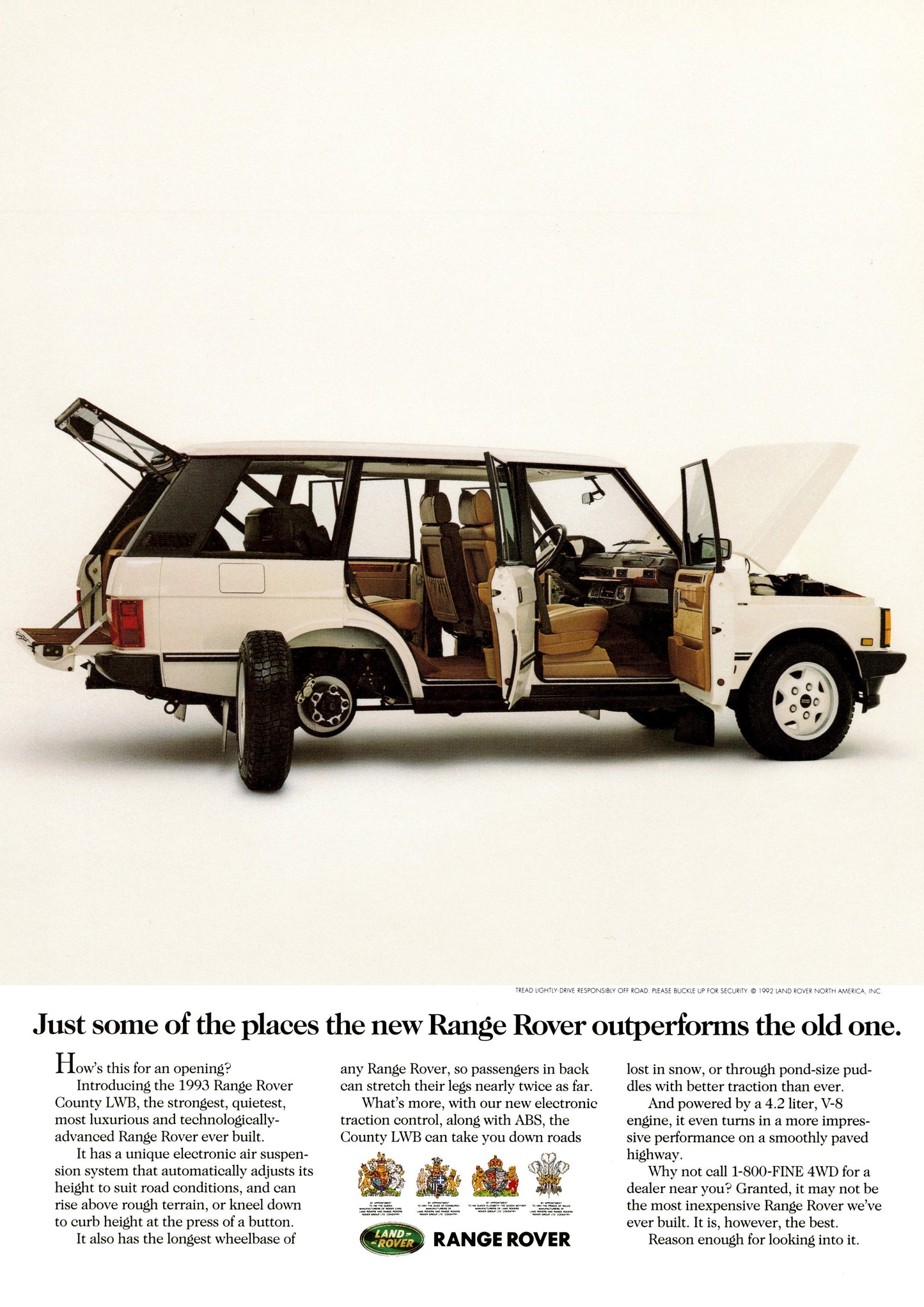 The book " A Life In Range Rover " + 6 posters + 6 postcards