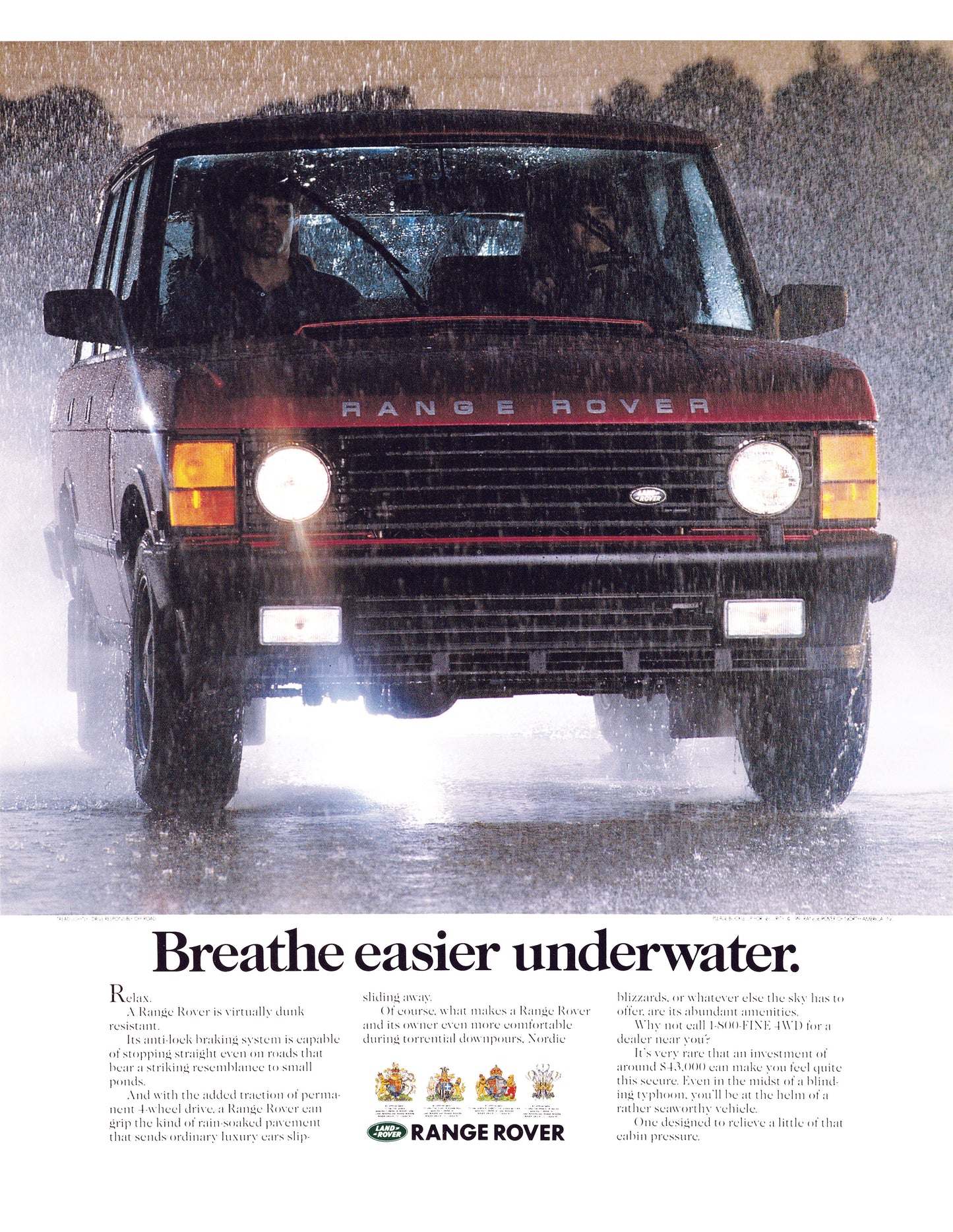 The book " A Life In Range Rover " + 6 posters