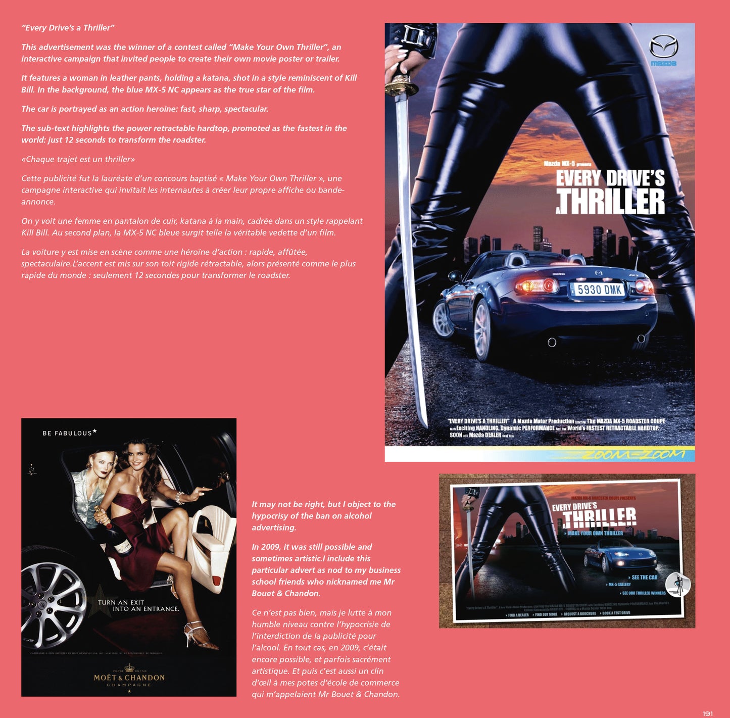 Le livre livre "Une Vie en MX-5" + cadeaux
