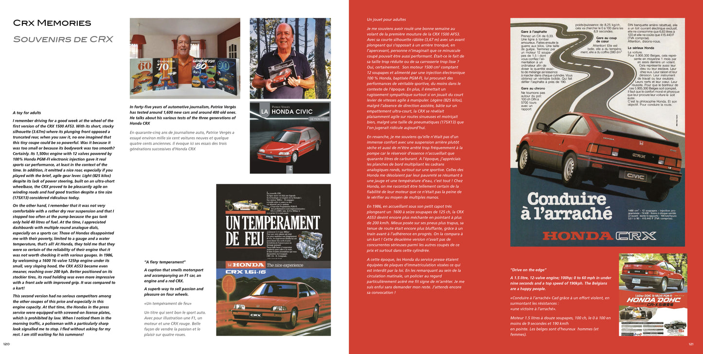 A Life In Honda Civic the book + gifts Une Vie En Honda Civic